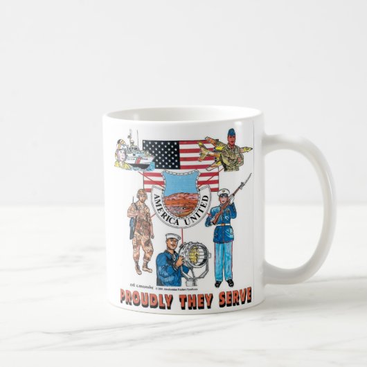 私達の軍隊 コーヒーマグカップ (右)