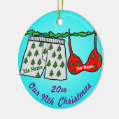 私達のｎ番目クリスマス セラミックオーナメント (左)