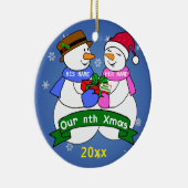 私達のｎ番目クリスマス セラミックオーナメント (右)
