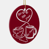 私達のn番目クリスマス セラミックオーナメント (右)