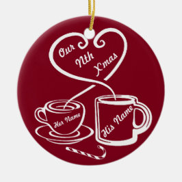 私達のｎ番目クリスマス セラミックオーナメント