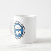 私達のdugong及びカメを救って下さい コーヒーマグカップ (正面左)