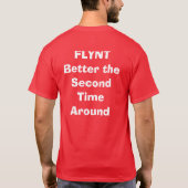 私達のManFLYNTv2.0 Tシャツ (裏面)