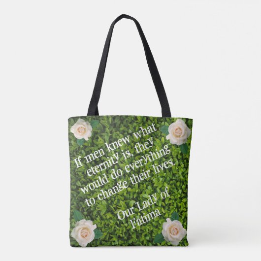 私達のOfファティマ女性トートバック トートバッグ (裏面)