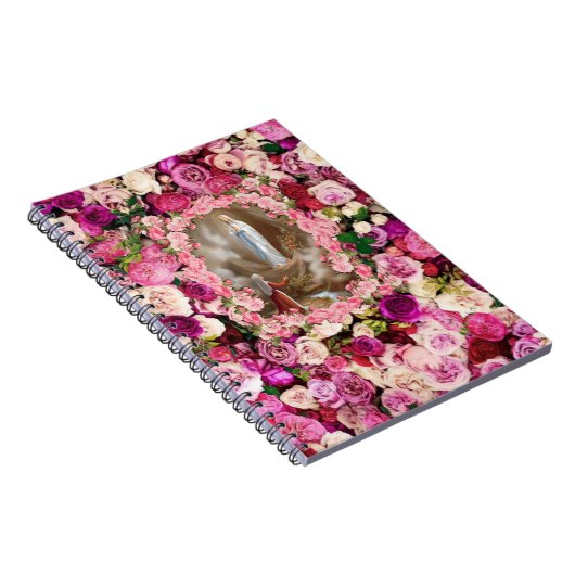 私達のOfルルド女性写真のノート ノートブック (右側)