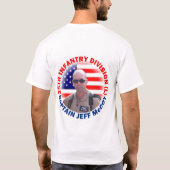 私達のTROOPS.MCCを支えて下さい Tシャツ (裏面)