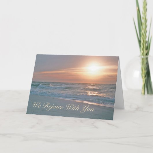 私達はあなたとカードを喜ばせます(修正される) カード (正面)