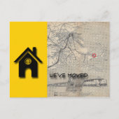 私達はあなた自身の地図とBの家の地図を取り替えます動かしました ポストカード (正面)