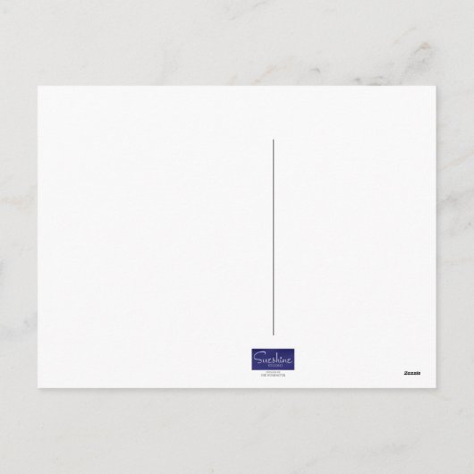 私達はあなた/感謝祭の郵便はがきのために感謝しています シーズンポストカード (裏面)