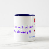 私達はありますから…傾きます ツートーンマグカップ (中央)