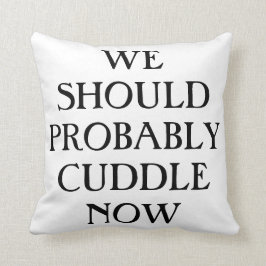 私達はおそらく今詰め込みすぎられた枕を抱きしめるべきです クッション
