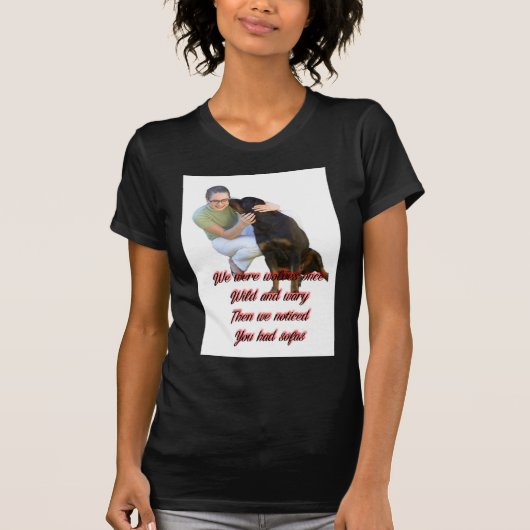 私達はかつてオオカミでした Tシャツ (正面)