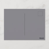 私達はかわいいビーチの写真永久にここに属します ポストカード (裏面)