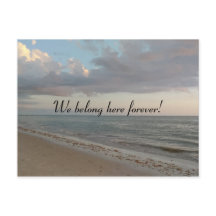 私達はかわいいビーチの写真永久にここに属します