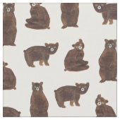 私達はくまです ファブリック (クローズアップ)