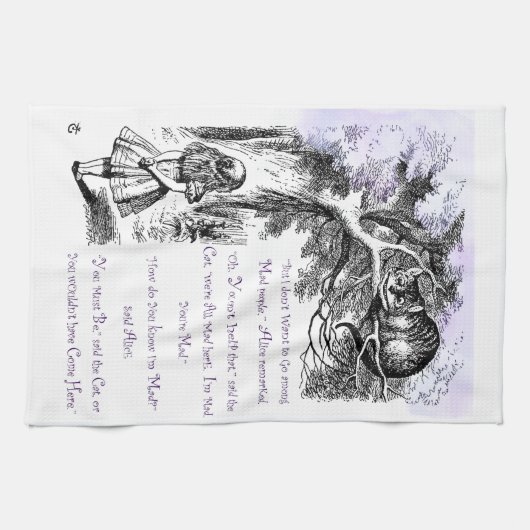 私達はここにすべての不機嫌います キッチンタオル (横)