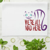 私達はここにすべての不機嫌います キッチンタオル (折り畳み)