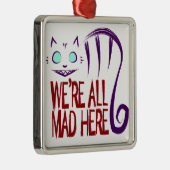 私達はここにすべての不機嫌います メタルオーナメント (右)