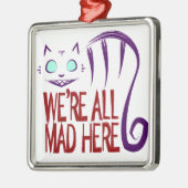 私達はここにすべての不機嫌います メタルオーナメント (左)