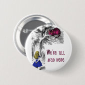 私達はここにすべての不機嫌います 缶バッジ (正面&裏面)