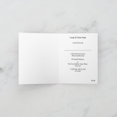 私達はこの男の赤ちゃんを名前を挙げます! 招待状 (内部)