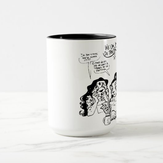 私達はこれをしてもいいです! マグ (中央)