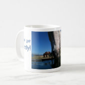 私達はすべてのどが渇いているなります! コーヒーマグカップ (正面左)