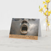 私達はすべての不機嫌です カード (黄色い花)