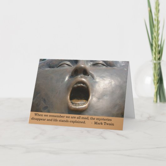 私達はすべての不機嫌です カード (正面)