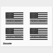 私達はすべての移民のステッカーです 長方形シール (シート)