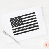 私達はすべての移民のステッカーです 長方形シール (封筒)