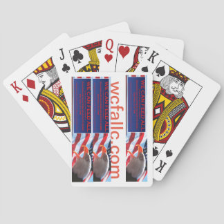 私達はすべてを食べ物を与えてもいいです トランプ