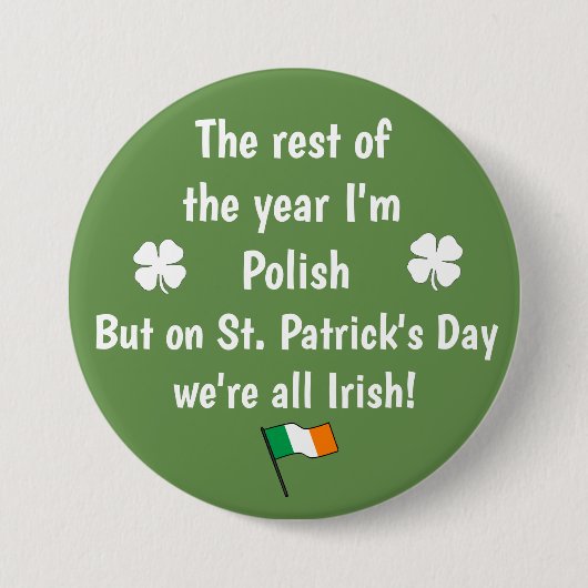 私達はすべてアイルランドのカスタマイズ可能なボタンです 缶バッジ (正面)