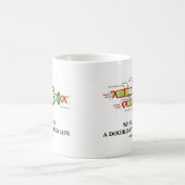 私達はすべて二重座礁させた生命(DNAのユーモア)住んでいます コーヒーマグカップ (中央)