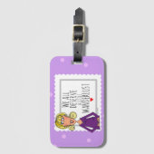 私達はすべて小さいWanderlustに値します ラゲッジタグ (正面縦)