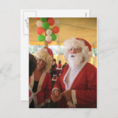 私達はすべて愛サンタHohohoを必要とします! .jpg シーズンポストカード (正面/裏面)