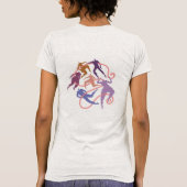 私達はすべて接続されます Tシャツ (裏面)