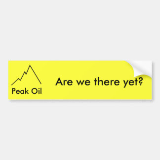 私達はそこにまだありますか。 バンパーステッカー