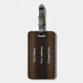 私達はそこにまだありますか。 ラゲッジタグ (裏面縦)