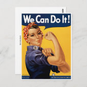 私達はそれをしてもいいです ポストカード (正面/裏面)