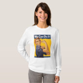 私達はそれをしてもいいです! -ワイシャツ Tシャツ (正面フル)