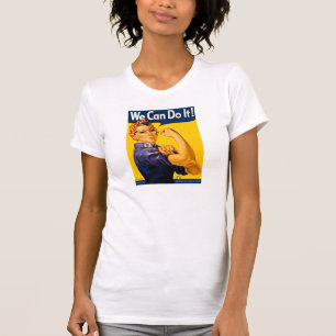 私達はそれをしてもいいです! ヴィンテージRosieリベッター Tシャツ
