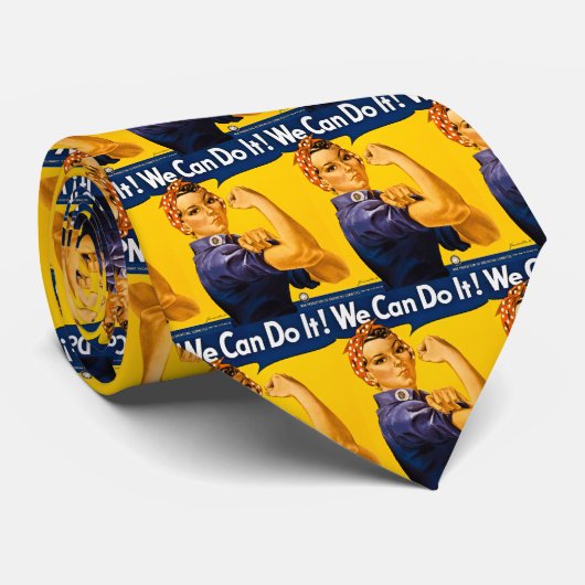 私達はそれをしてもいいです! Rosieリベッターのヴィンテージの第2次世界大戦 ネクタイ (ロール)