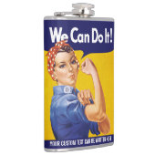 私達はそれをしてもいいです! Rosieリベッター フラスク (右)