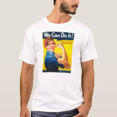 私達はそれをしてもいいです! Tシャツ (正面)