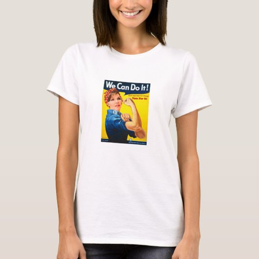 私達はそれをしてもいいです Tシャツ (正面)