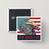 私達はそれを共和党のRomney 2012年造りました 缶バッジ (正面&裏面)