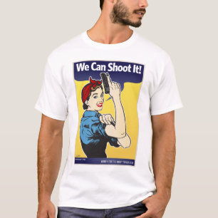 私達はそれを撃ってもいいです! ワイシャツ Tシャツ