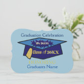 私達はそれを青の卒業のお祝いしました 招待状 (スタンド正面)