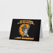 私達はそれ自身及びミイラを恐れることを恐れることを何も有しません カード (正面)